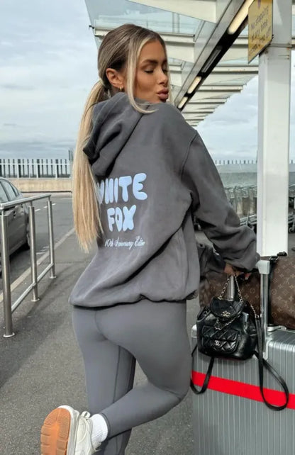 WHITE FOX HOODIE (ENTIRE SET)
